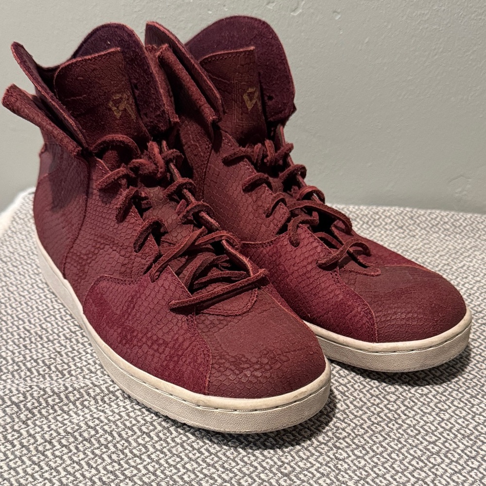 Nike Air Jordan Westbrook 0.2 Night Maroon Burgundy High-Top Basketball Sneakers